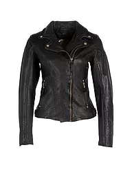 GIPSY BY MAURITIUS | Lederjacke GWHAZIL LRACV | schwarz
