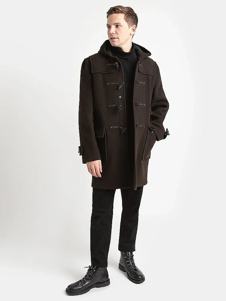 Gloverall Dufflecoat Morris Braun | Xs-image