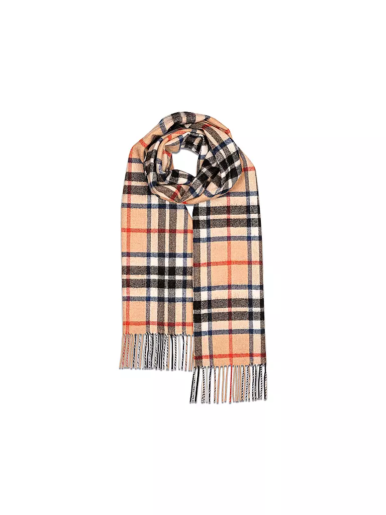 GLOVERALL | Kaschmirschal  | camel