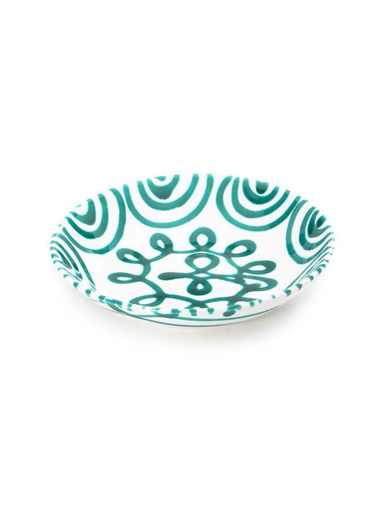 GMUNDNER KERAMIK Assiette creuse Cup VERT FLAMMÉ 20cm vert