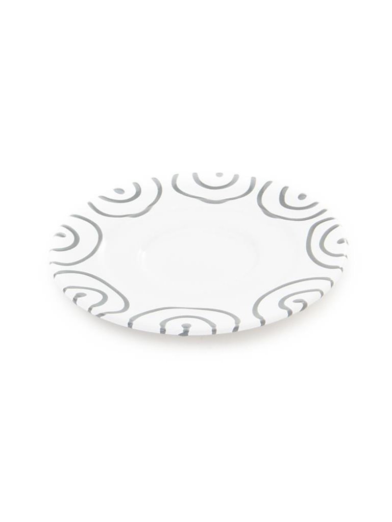 GMUNDNER KERAMIK Unterteller Gourmet Grau Geflammt 16cm grau – GMUNDNER KERAMIK