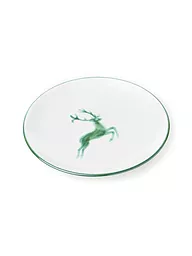 GMUNDNER KERAMIK | Dessertteller Cup "Grüner Hirsch" 20cm | grün