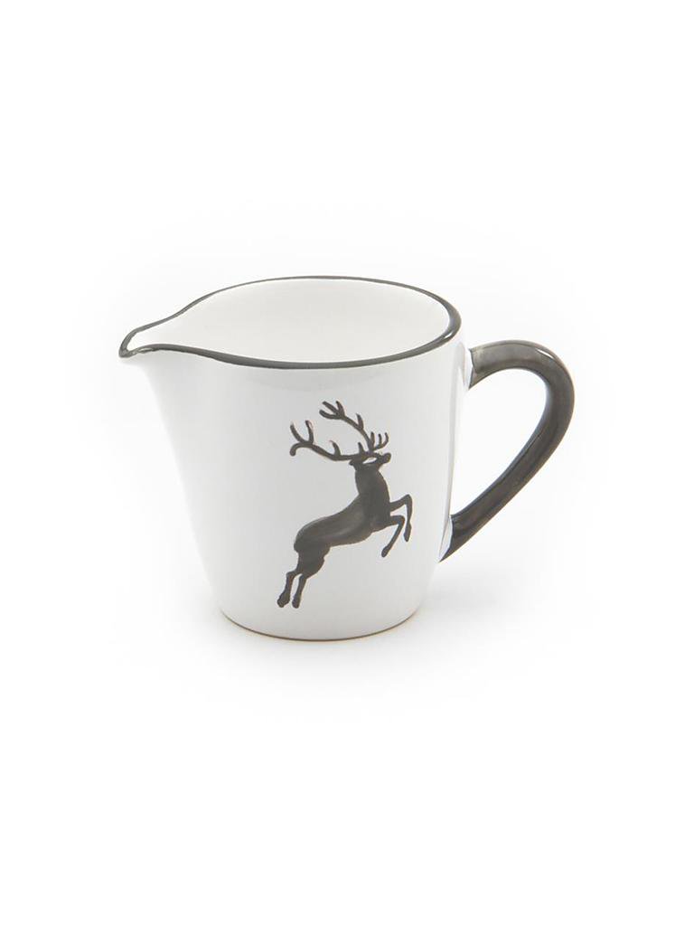 GMUNDNER KERAMIK | Milchgiesser Gourmet "Grauer Hirsch" 0,2l | grau