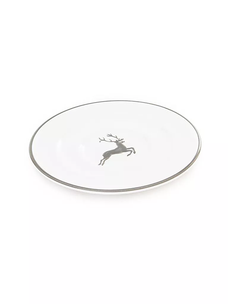 GMUNDNER KERAMIK | Unterteller Gourmet "Grauer Hirsch" 16cm | Grau