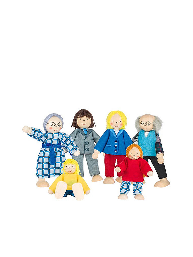 Goki Puppenhaus-Puppen City-Familie 