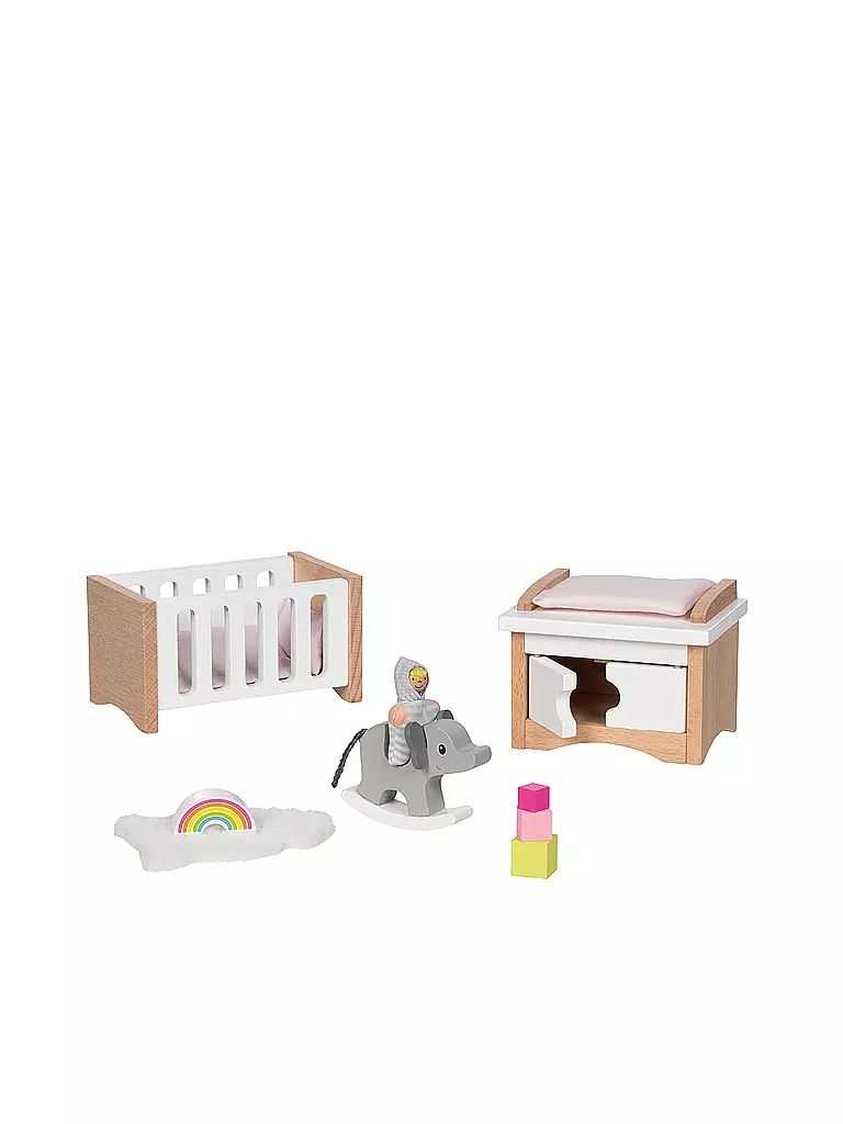 Puppenmöbel Selber Bauen Mit Exakten Plänen Und Anleitungen GOKI Puppenmöbel Style Babyzimmer keine Farbe