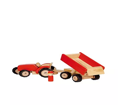 GOKI Traktor mit Anhänger