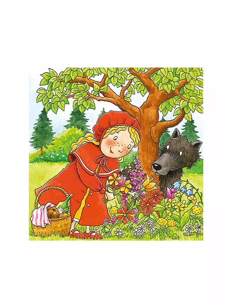 Märchen Mit Der Zahl 7 GOKI Würfelpuzzle Märchen keine Farbe