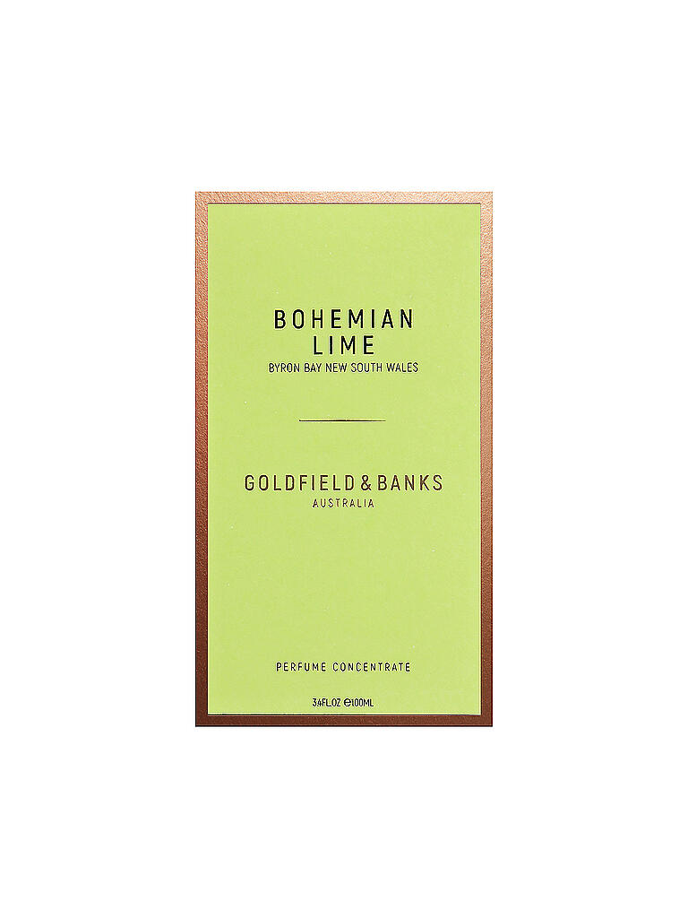 GOLDFIELD&BANKS | Bohemian Lime Eau de Parfum 100ml | keine Farbe
