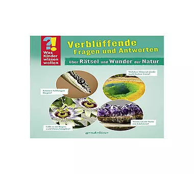 GONDOLINO Buch - Verblüffende Fragen und Antworten über Rätsel und Wunder der Natur - Band 8 (Gebundene Ausgabe)