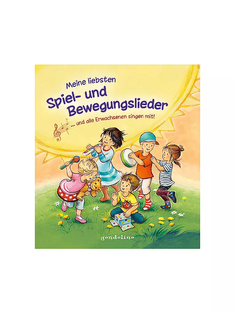 GONDOLINO | Liederbuch - Meine liebsten Spiel- und Bewegungslieder | keine Farbe