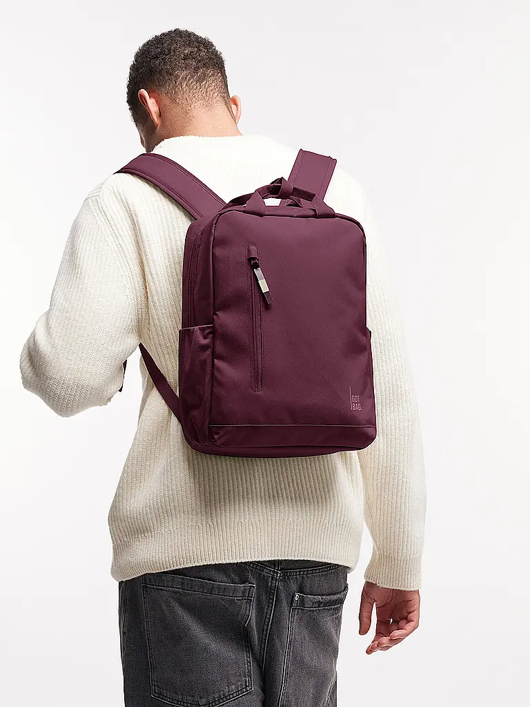 GOT BAG | Rucksack DAYPACK 2.0 MONOCHROME | Dunkelrot