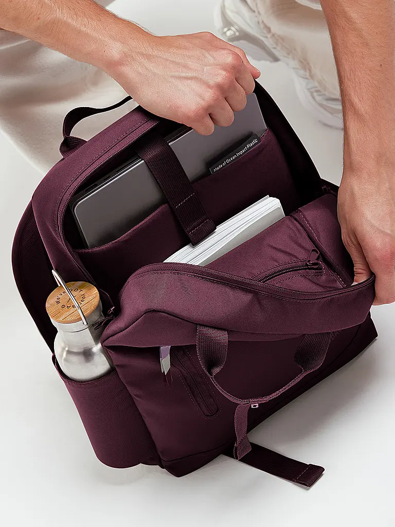 GOT BAG | Rucksack DAYPACK 2.0 MONOCHROME | Dunkelrot