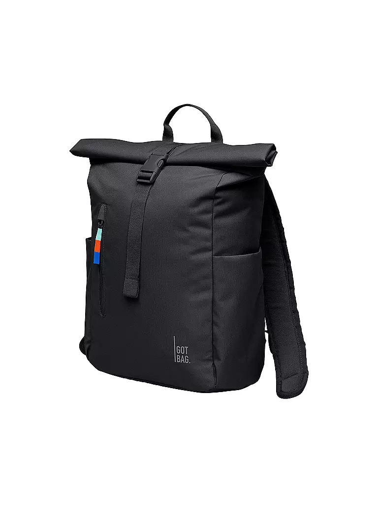 GOT BAG | Rucksack ROLLTOP EASY SMALL | schwarz