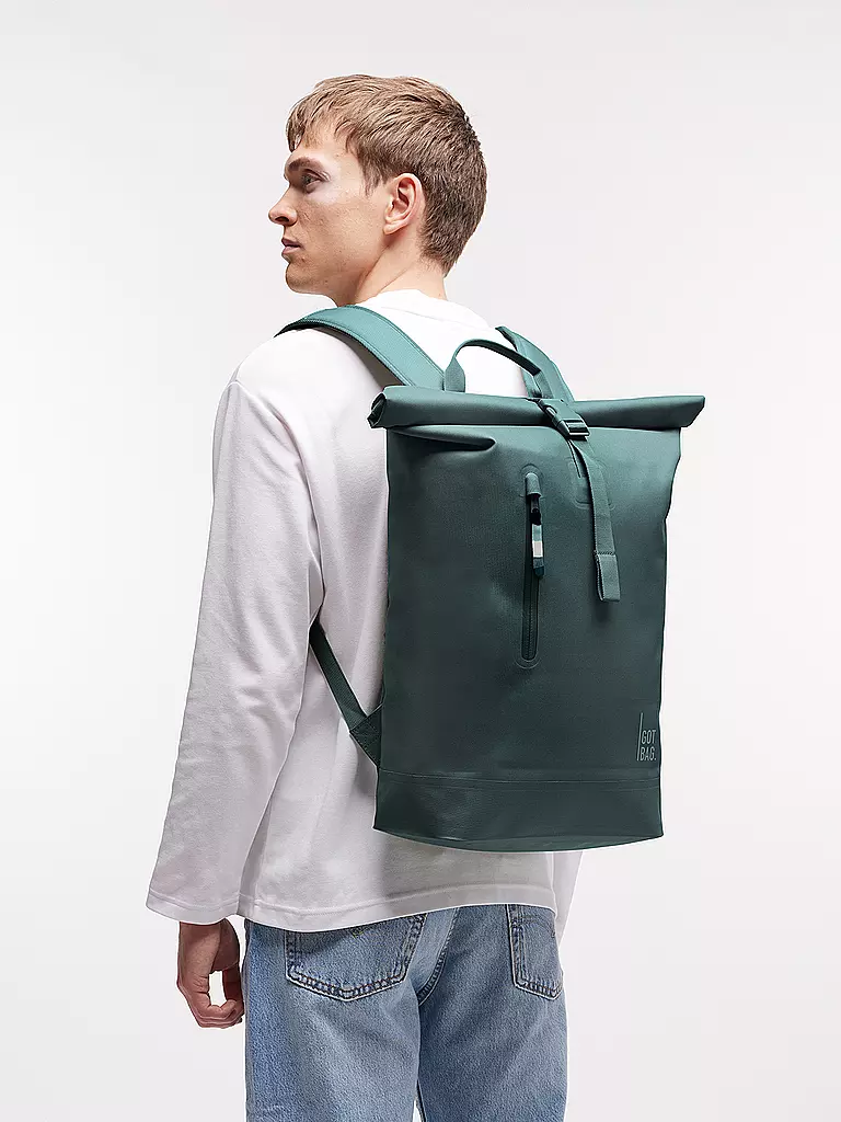 GOT BAG | Rucksack ROLLTOP LITE 2.0 MONOCHROME | schwarz
