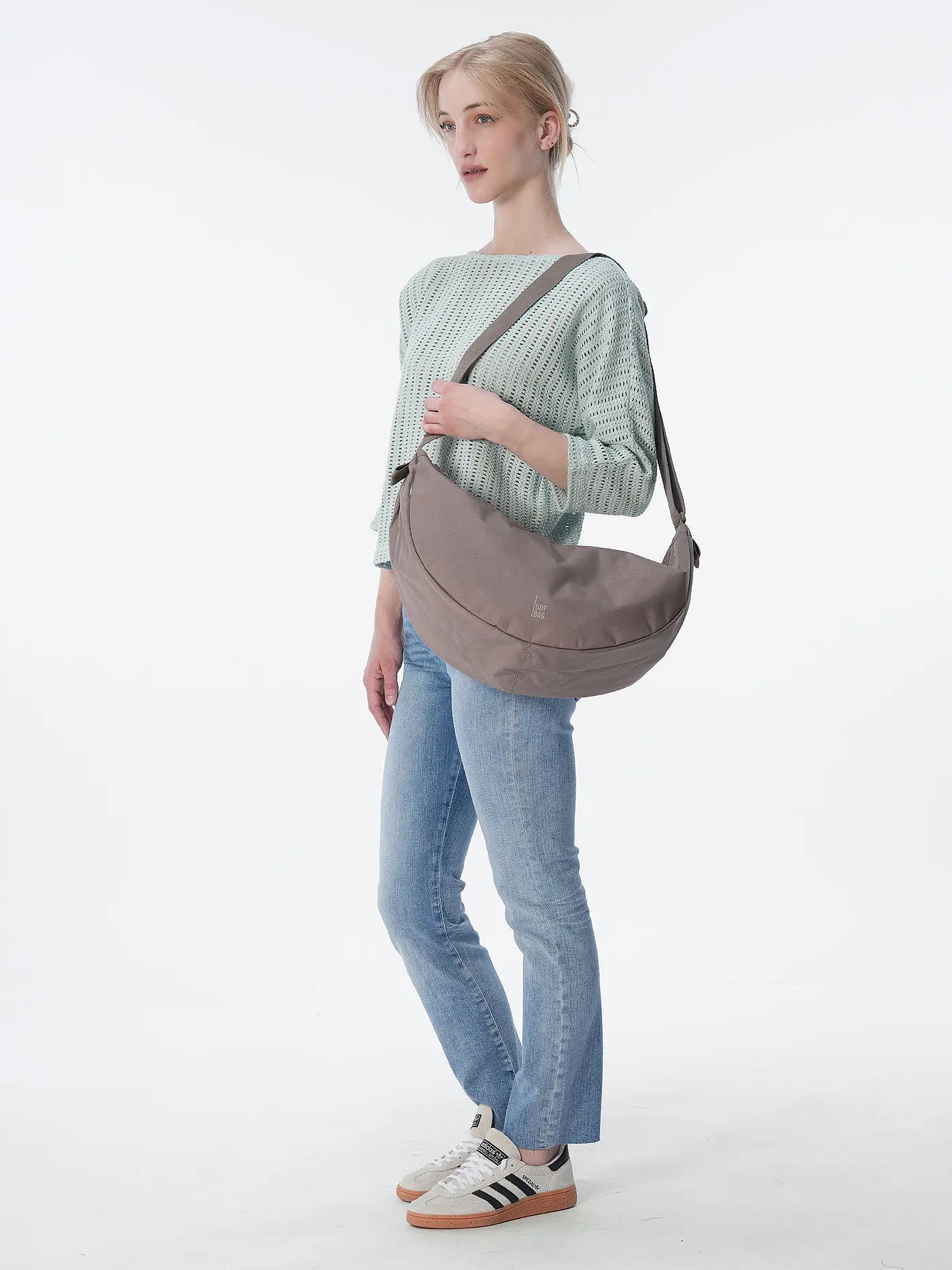 GOT BAG | Tasche - Umhängetasche MOON BAG Large  | grau