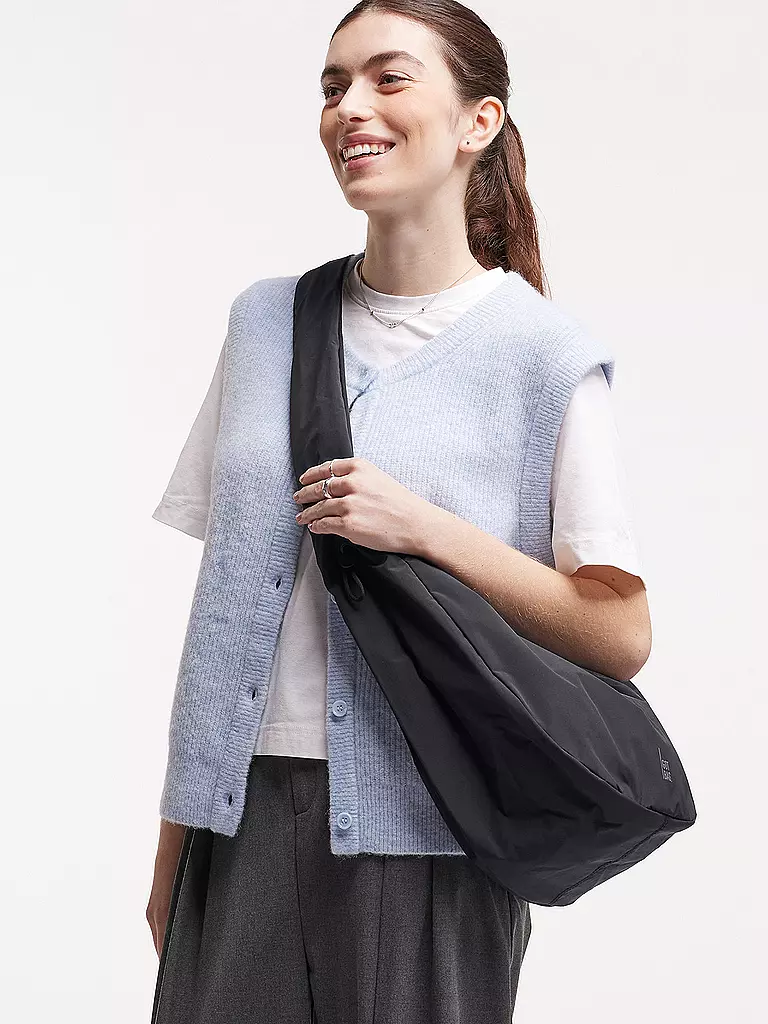 GOT BAG | Tasche - Umhängetasche MOON BAG RUFFLE | schwarz