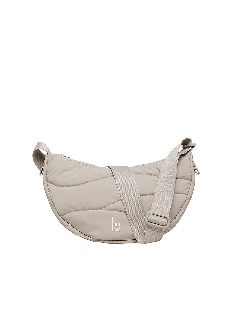 GOT BAG | Tasche - Umhängetasche WAVY PUFFER MOON BAG | creme