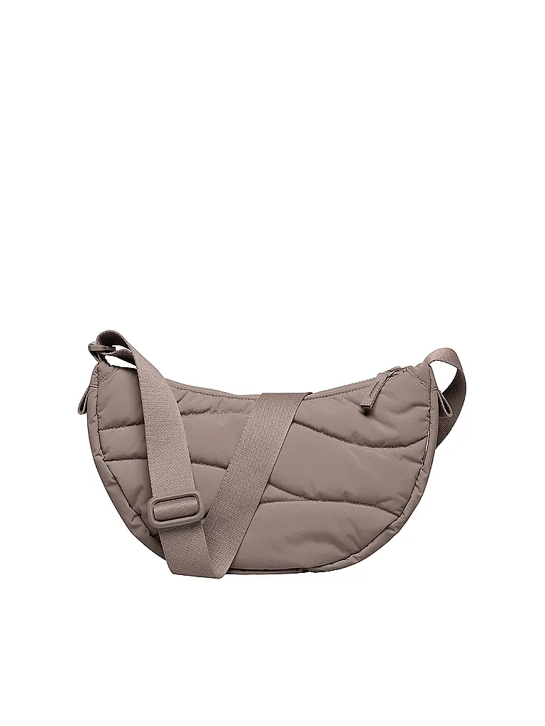 GOT BAG | Tasche - Umhängetasche WAVY PUFFER MOON BAG | hellbraun