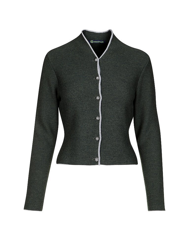 GOTTSEIDANK Strickjacke Anna grau | M