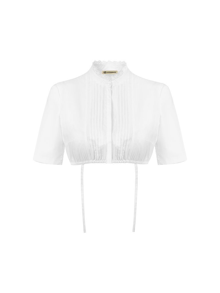 GOTTSEIDANK Dirndlbluse Franziska weiß | 40