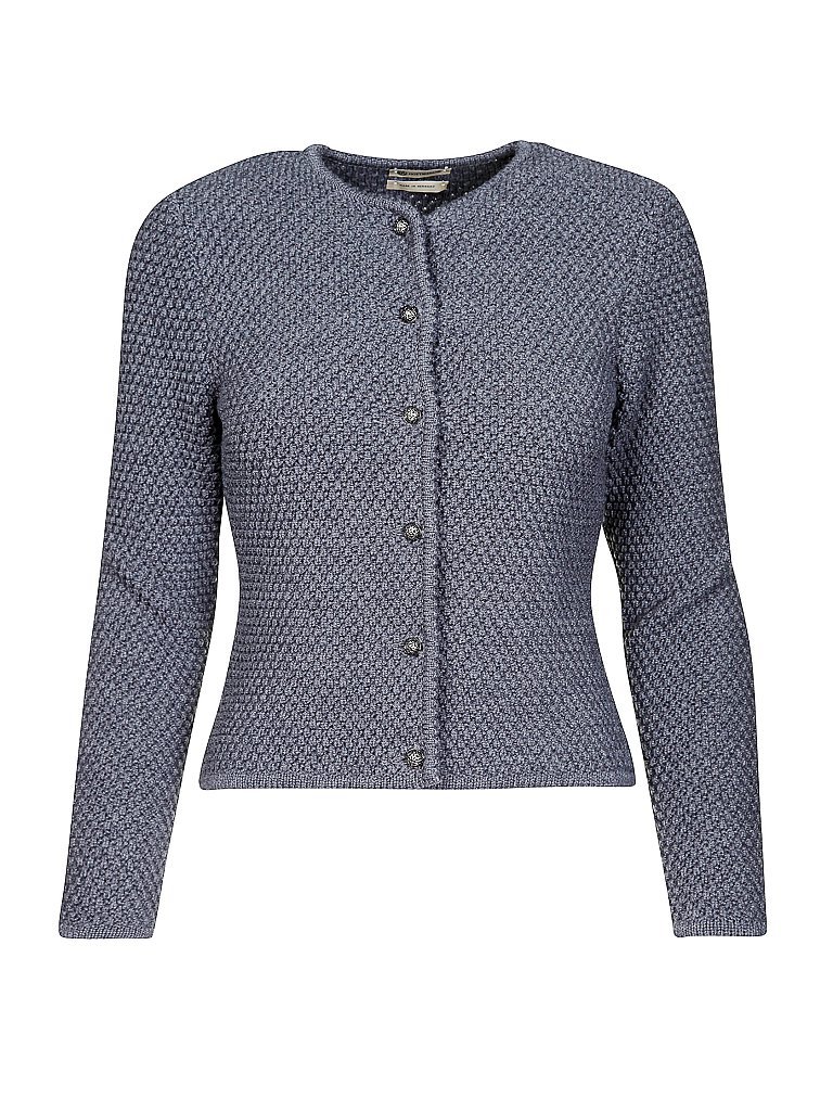 GOTTSEIDANK Strickjacke Agnes grau | S
