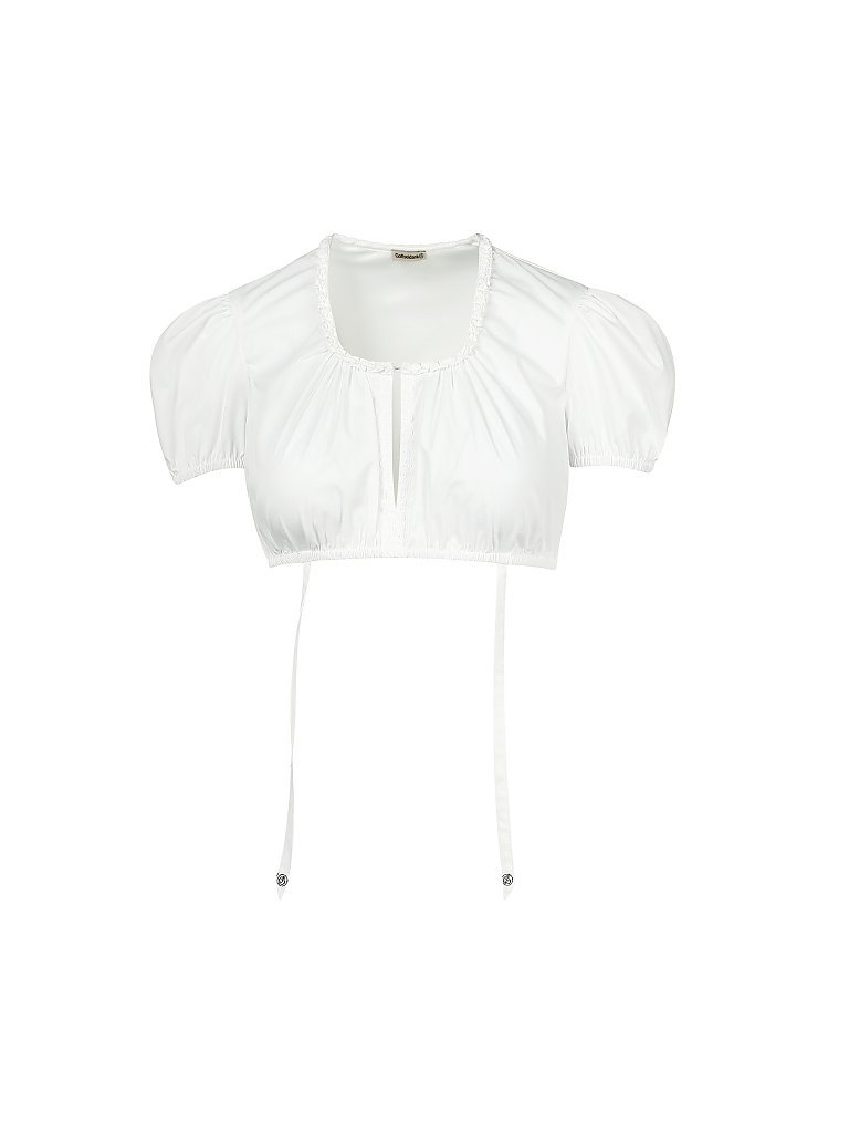 GOTTSEIDANK Dirndlbluse Regina weiß | 32