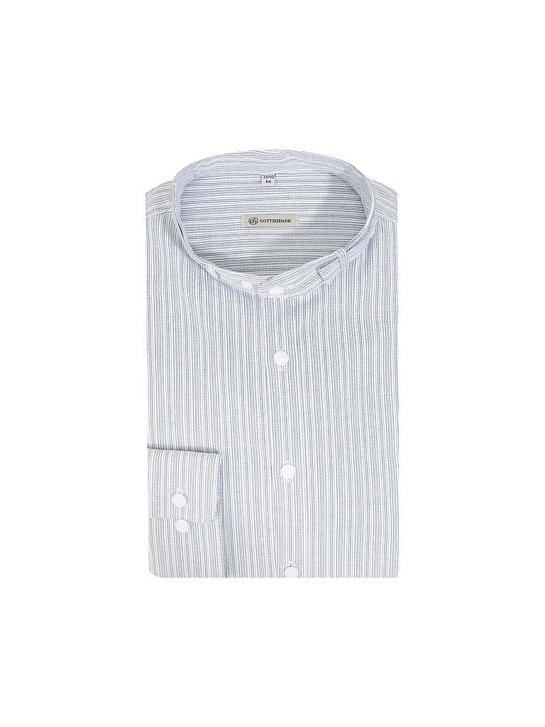 GOTTSEIDANK Trachtenhemd  Lenz  blau | L