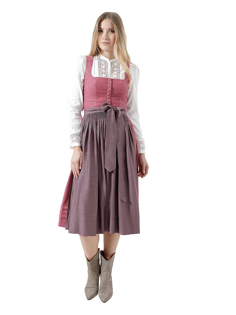 GOTTSEIDANK Dirndl  Mona  rosa | 34