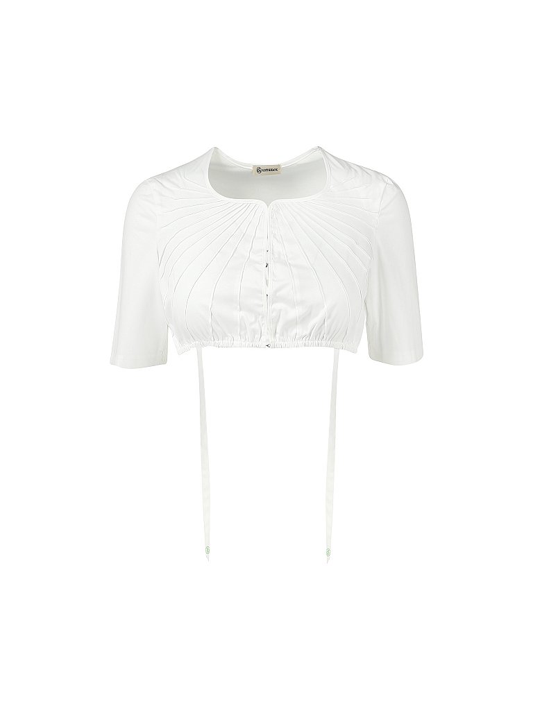 GOTTSEIDANK Dirndlbluse Loni weiß | 34