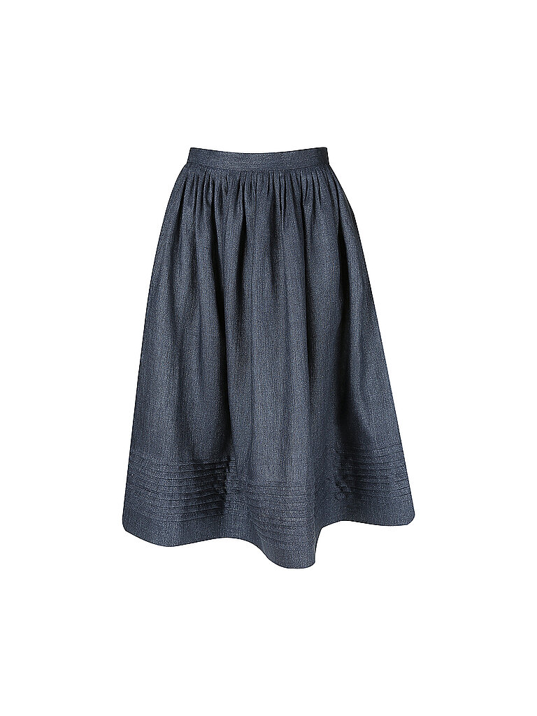 GOTTSEIDANK Trachtenrock Minna blau | 34