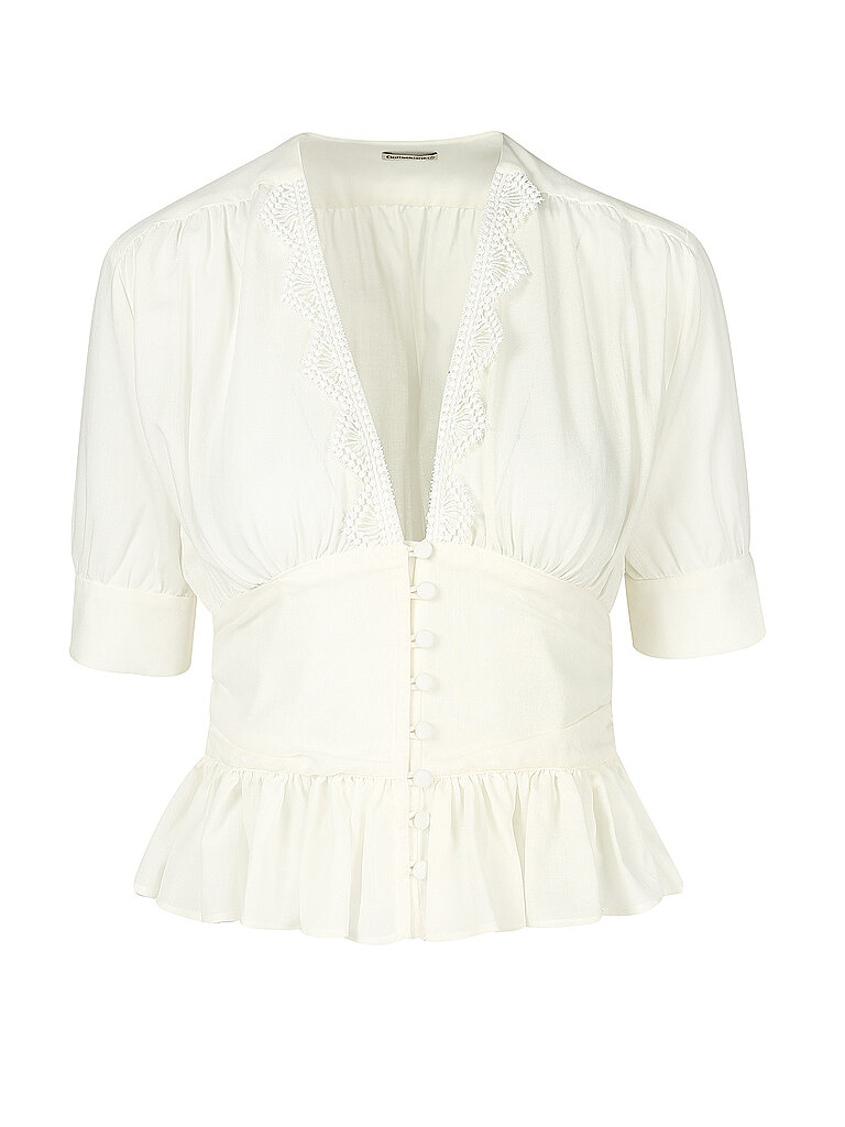 GOTTSEIDANK Bluse Camille creme | 36