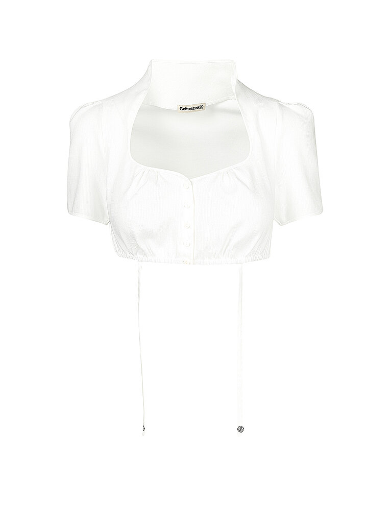 GOTTSEIDANK Dirndlbluse Marit weiß | 34