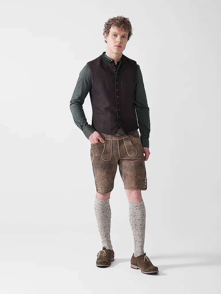 Gottseidank Trachtengilet Konstantin Dunkelrot | 48-image