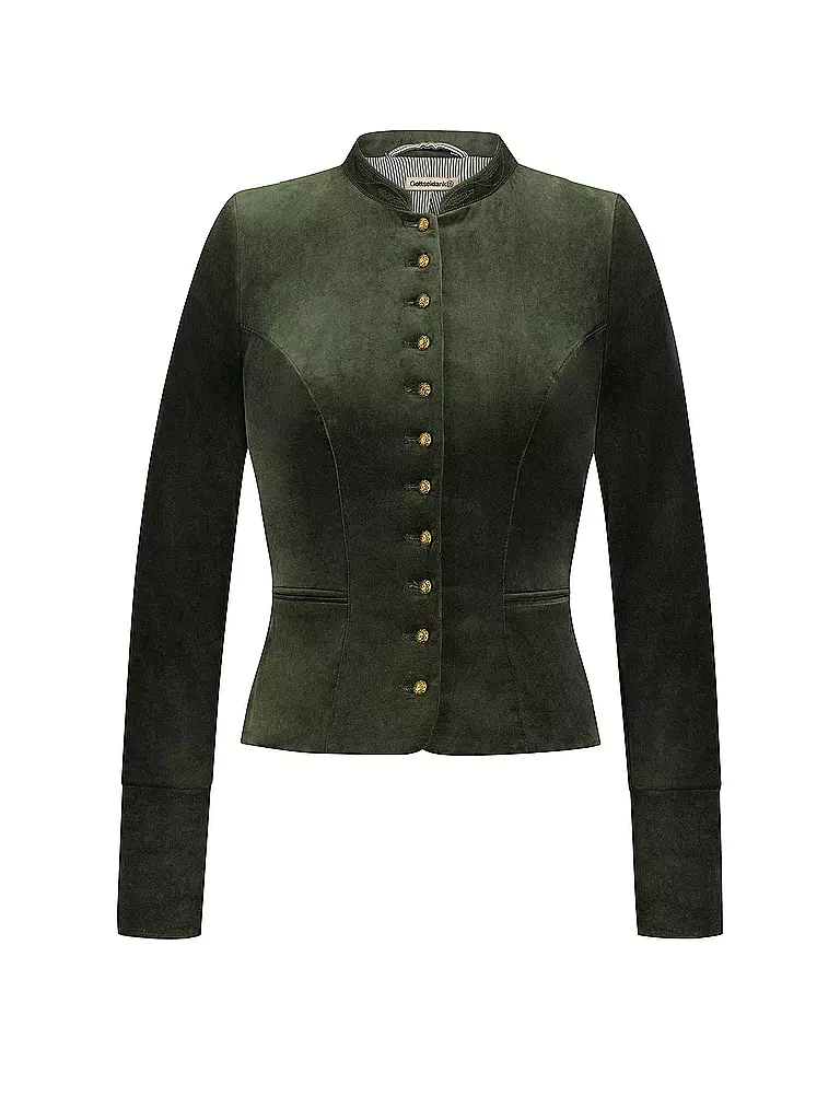 GOTTSEIDANK | Blazer BARBARA | dunkelgrün