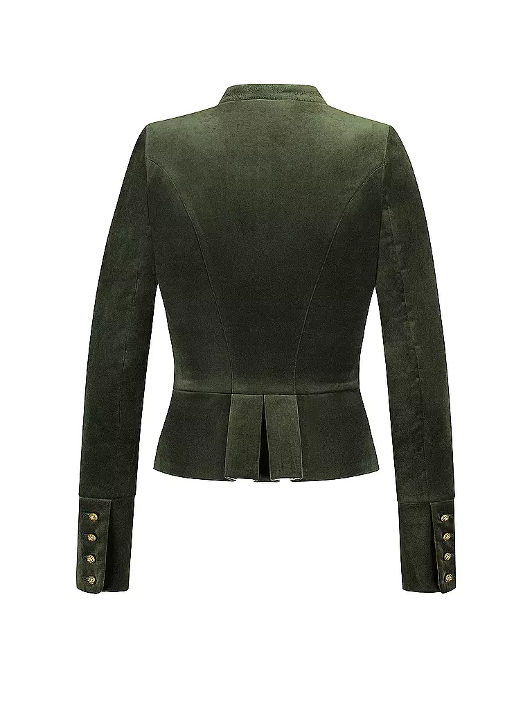GOTTSEIDANK | Blazer BARBARA | dunkelgrün