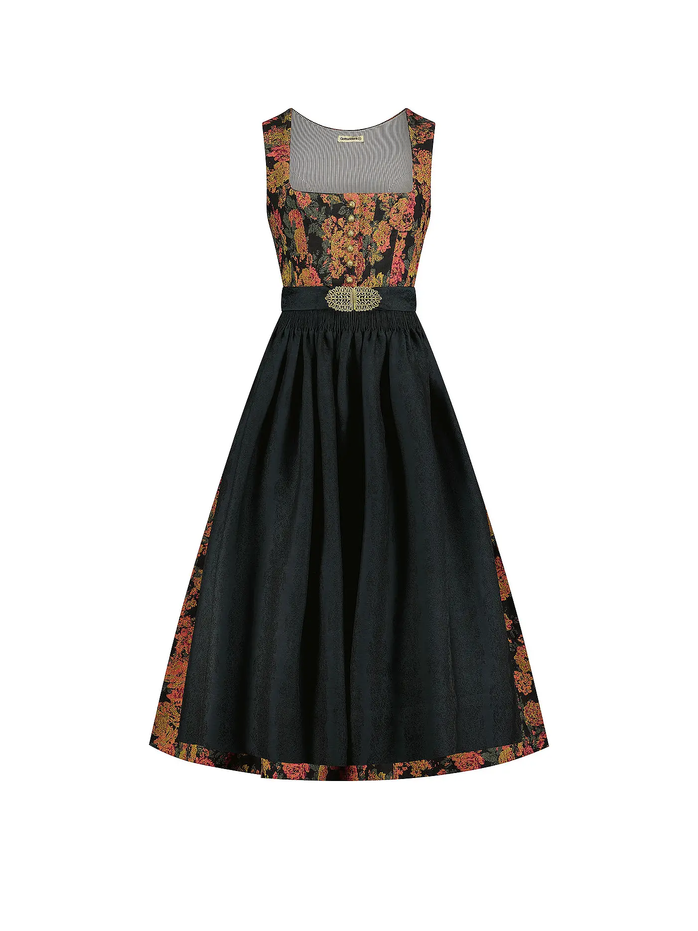 GOTTSEIDANK | Dirndl ANNABELL 80cm | schwarz