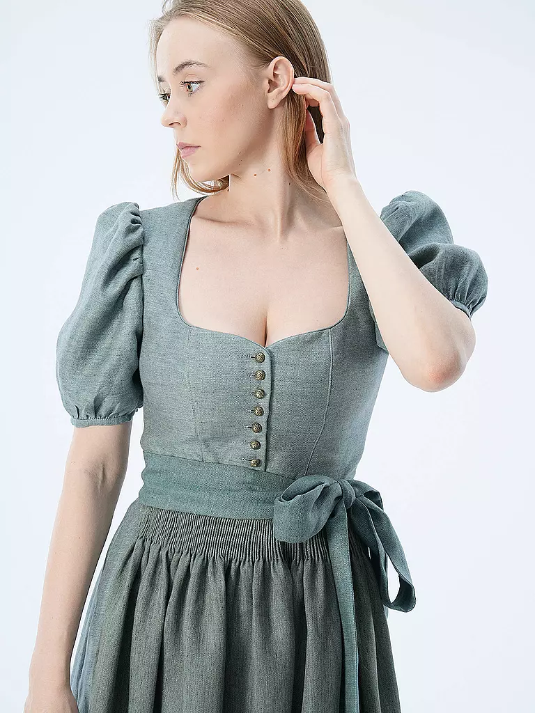 GOTTSEIDANK | Dirndl LINA 80cm  | hellgrün