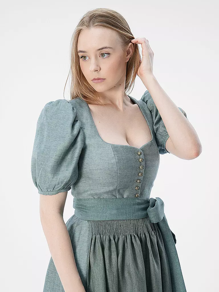 GOTTSEIDANK | Dirndl LINA 80cm | hellgrün