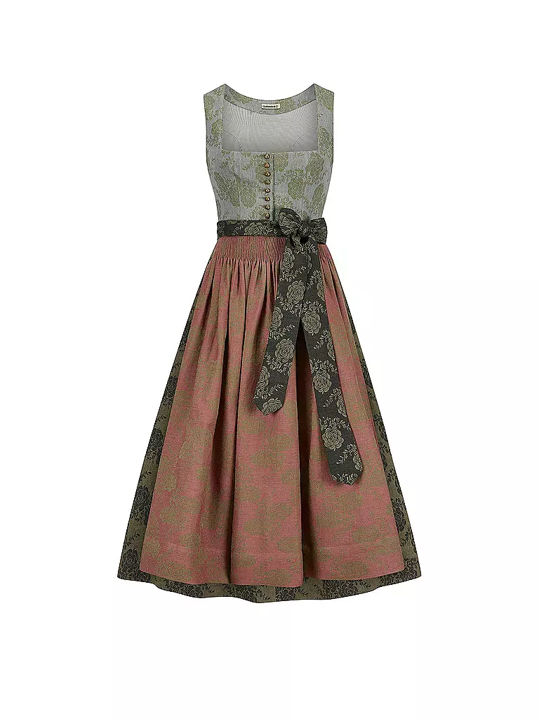 GOTTSEIDANK | Dirndl MONIKA  | grau