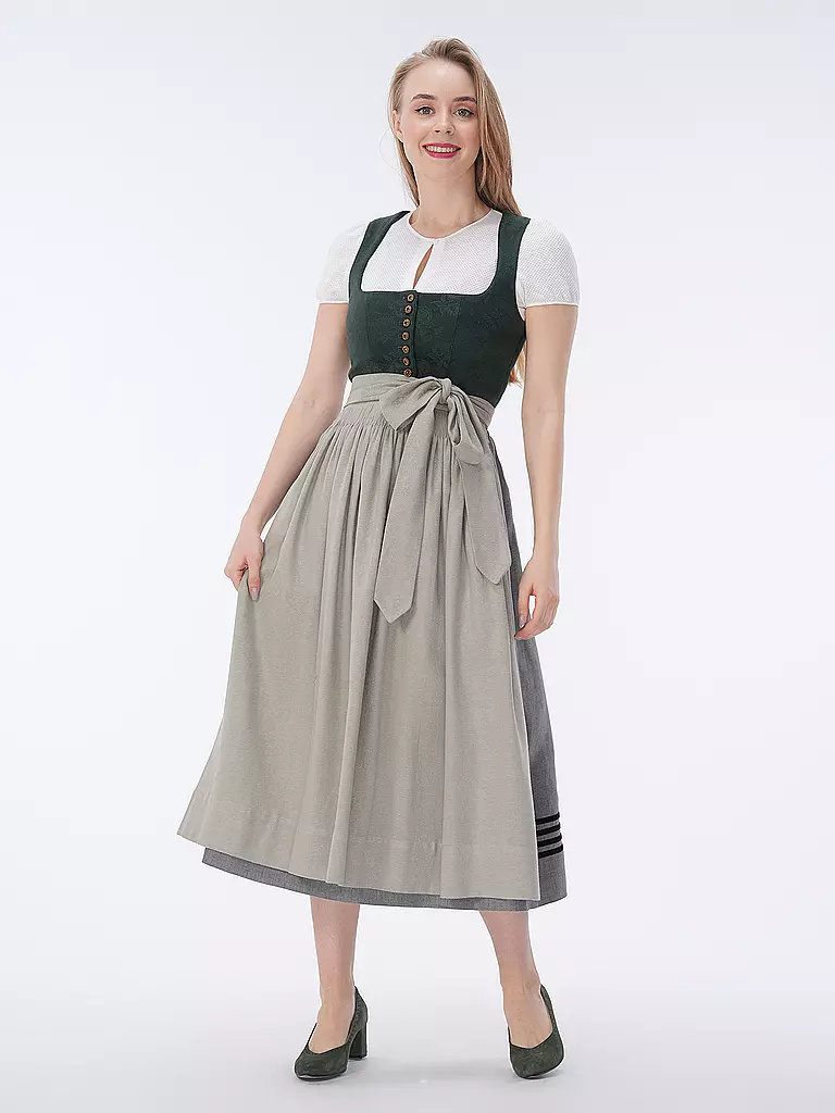 GOTTSEIDANK | Dirndl MONIKA  | dunkelgrün