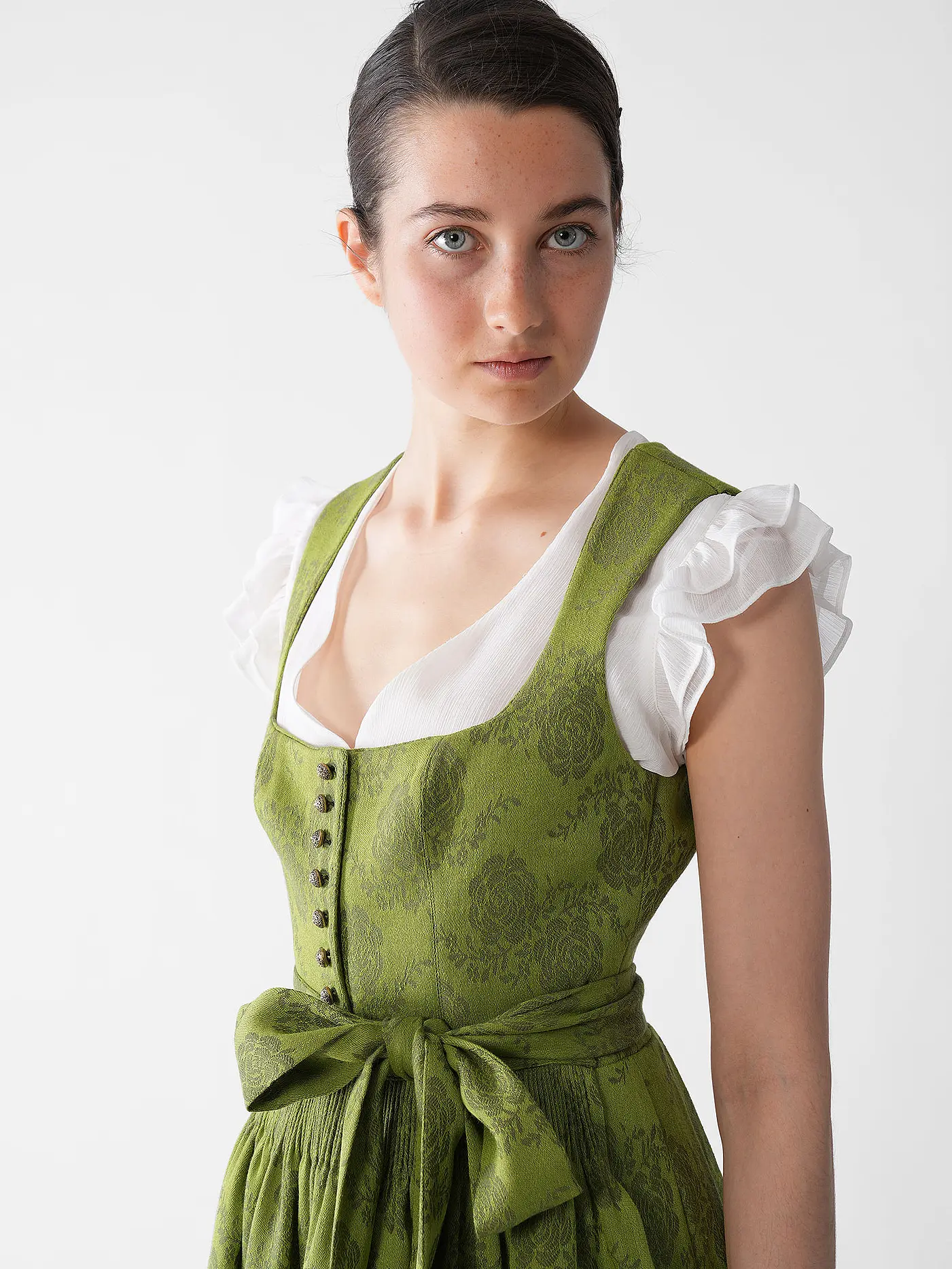 GOTTSEIDANK | Dirndl MONIKA  | grün