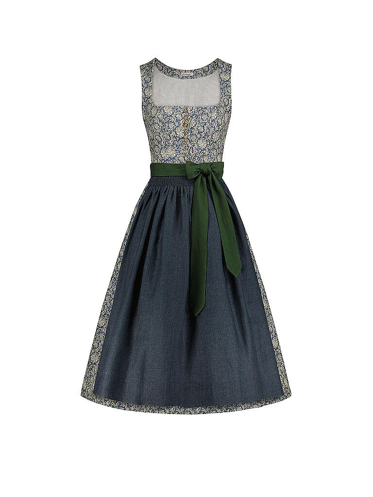 GOTTSEIDANK | Dirndl MONIKA  | blau