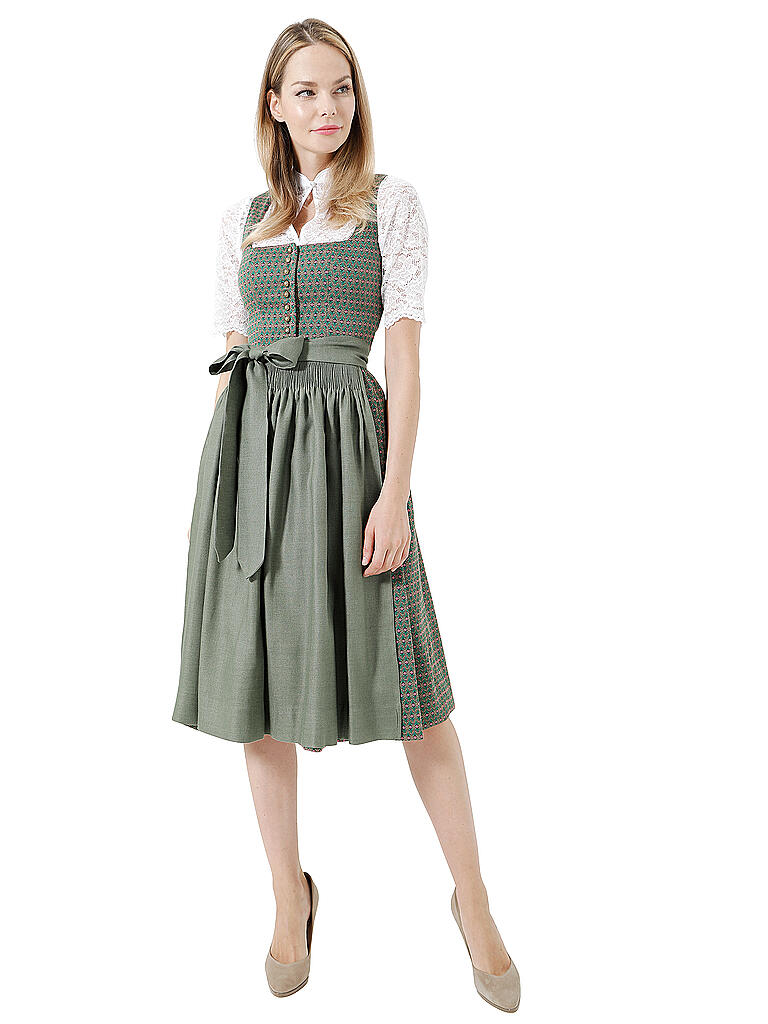 GOTTSEIDANK | Dirndl Monika | grün