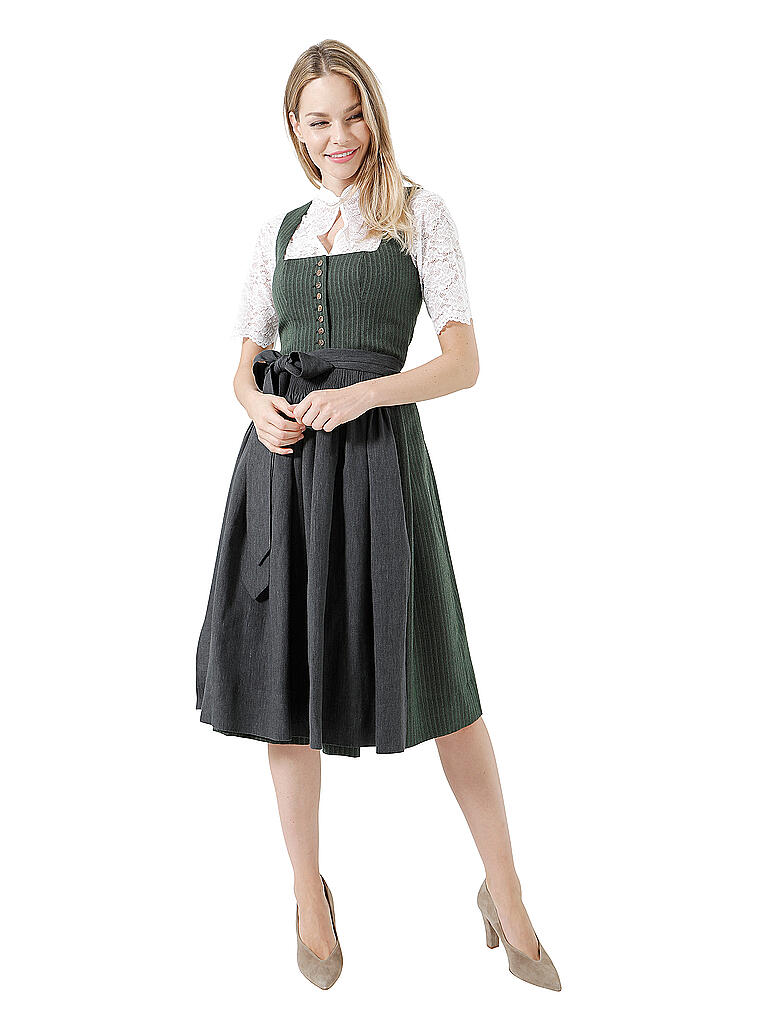 GOTTSEIDANK | Dirndl Monika | grün