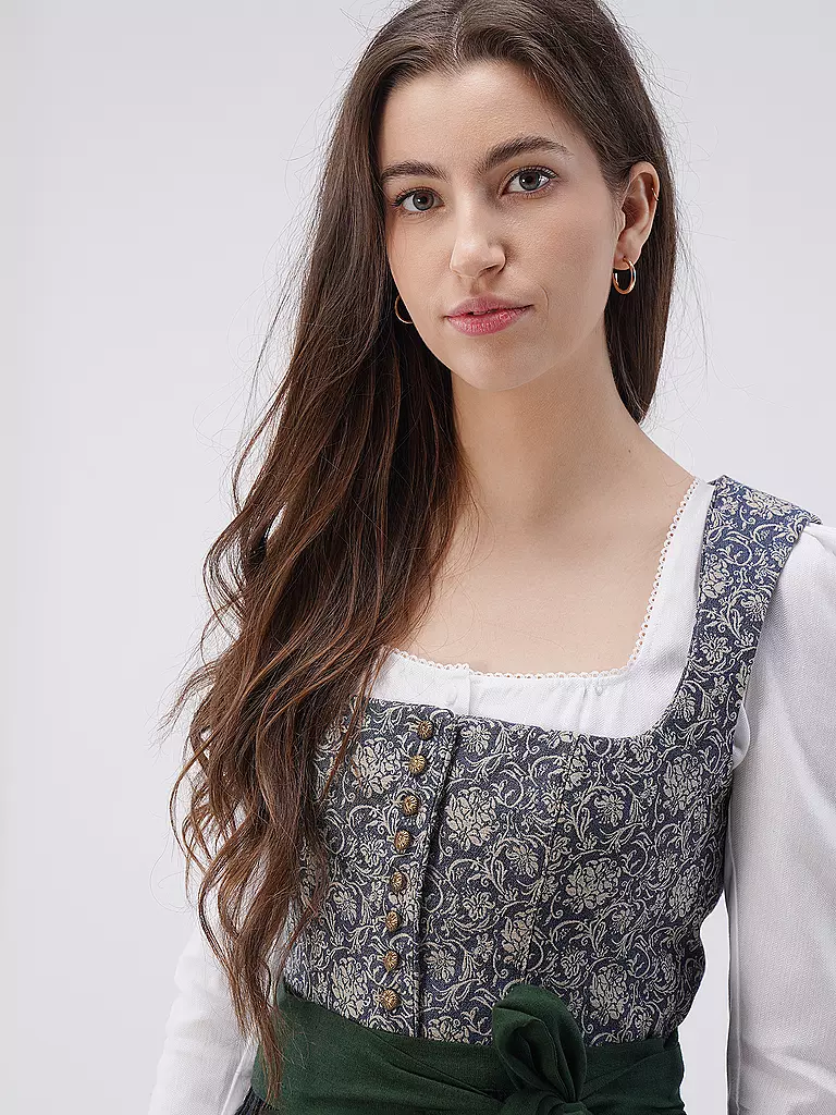 GOTTSEIDANK | Dirndl MONIKA | blau