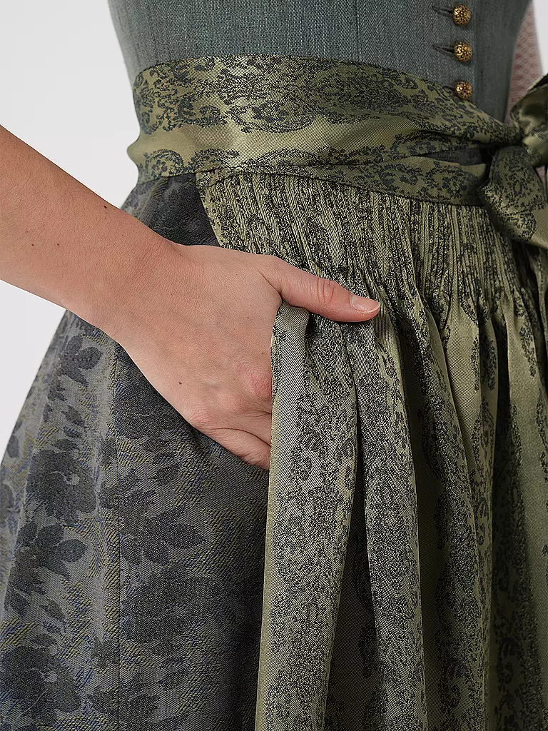 GOTTSEIDANK | Dirndl MONIKA | olive