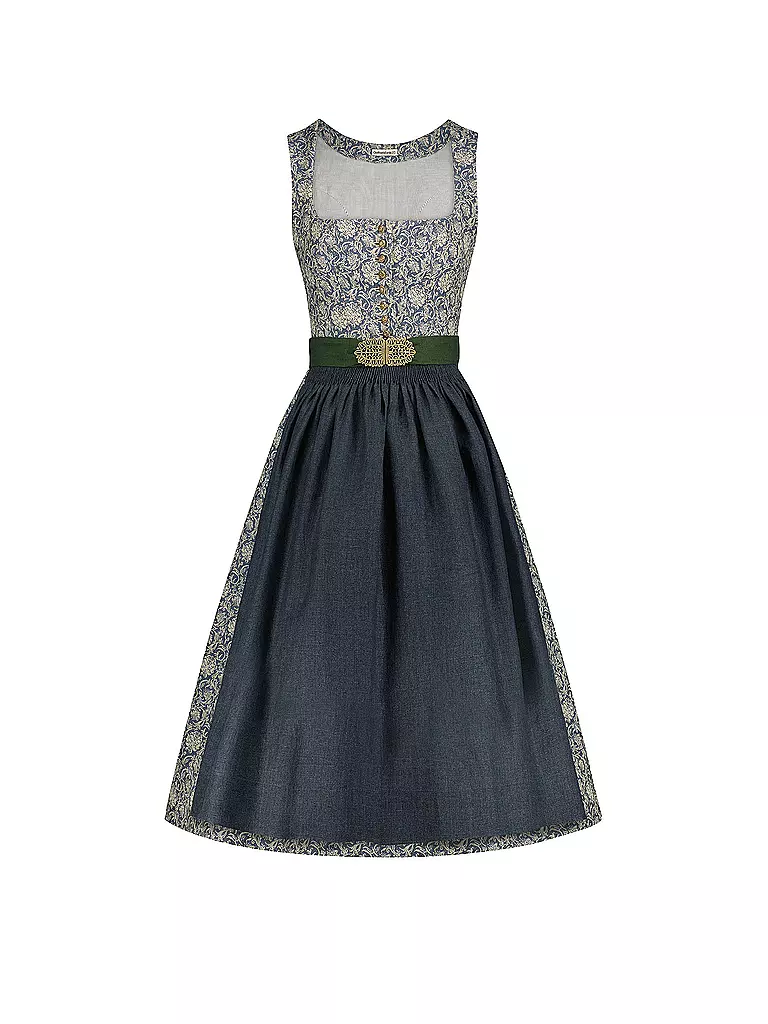 GOTTSEIDANK | Dirndl MONIKA | blau