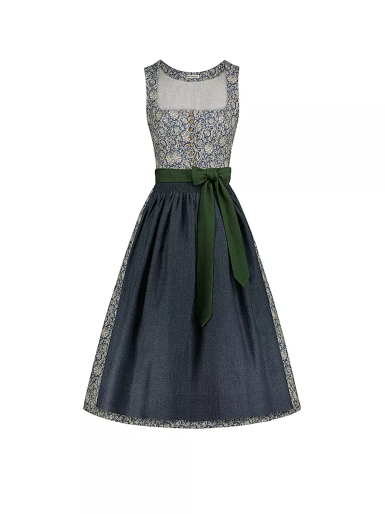 GOTTSEIDANK | Dirndl MONIKA | blau
