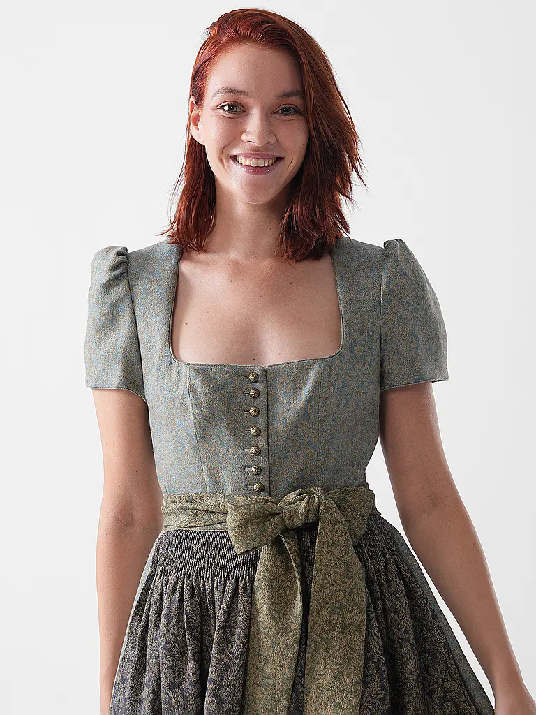 GOTTSEIDANK | Dirndl TESSA  | blau